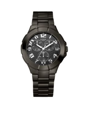 GUESS Men's Ionic Gunmetal Sport Watch