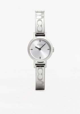 COACH SIGNATURE STUDIO BANGLE WATCH