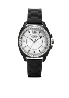 COACH BOYFRIEND SILICON RUBBER STRAP WATCH