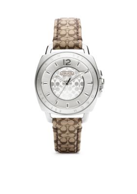 COACH BOYFRIEND MINI STRAP WATCH