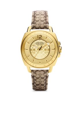 COACH BOYFRIEND MINI STRAP WATCH