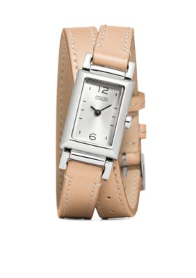 COACH MADISON DOUBLE WRAP WATCH