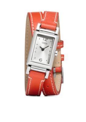 COACH MADISON DOUBLE WRAP WATCH
