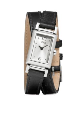COACH MADISON DOUBLE WRAP WATCH
