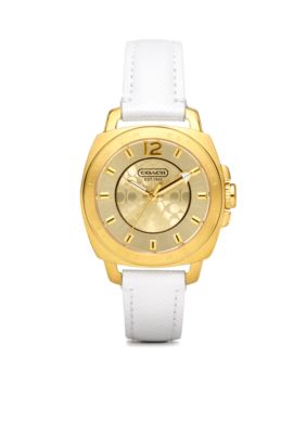 COACH BOYFRIEND SMALL STRAP WATCH