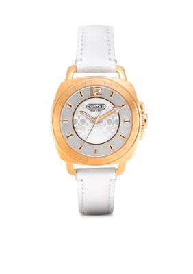 COACH BOYFRIEND SMALL STRAP WATCH