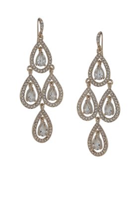 Carolee Pave Crystal Chandelier