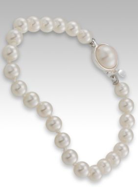 Carolee 6mm Simulated Pearl Bracelet