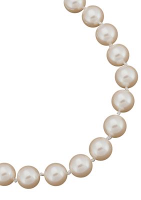 Carolee Single Row Pearl Choker