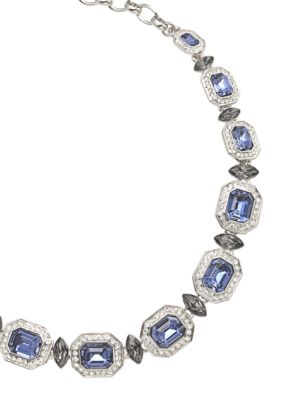 Carolee Royal Blue Crystal Necklace