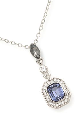 Carolee Royal Blue Pendant Necklace