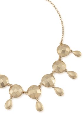 Carolee Satin Gold Necklace
