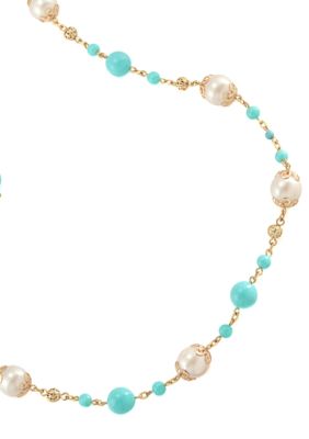 Carolee Blue Skies Illusion Necklace 