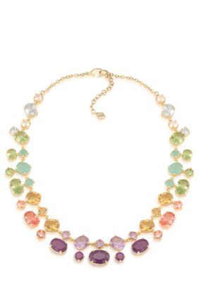 Carolee High Class Color Dramatic Collar Necklace