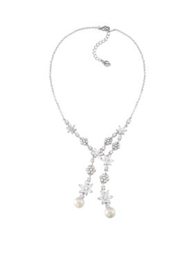 Carolee Debutant Ball Double Y Necklace