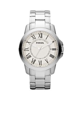 Fossil&reg; Men's Grant Stainless Steel Watch