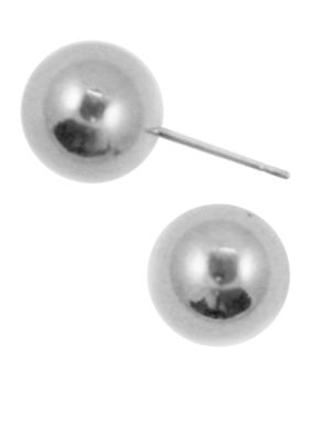 Anne Klein Ball Stud Earrings