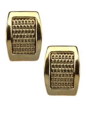 Anne Klein Gold Mesh Clip Earring