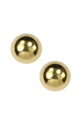 Anne Klein Gold Ball Stud Earrings