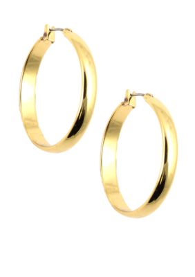Anne Klein Medium Gold Hoop Earrings