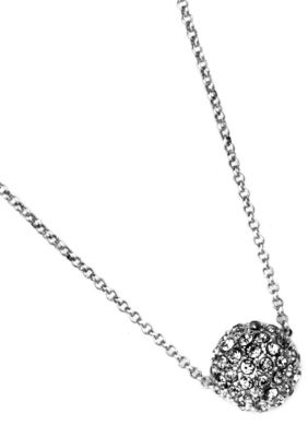Anne Klein Crystal Fireball Pendant