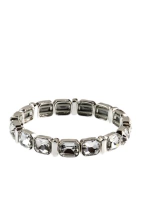 Anne Klein Crystal Stretch Bracelet