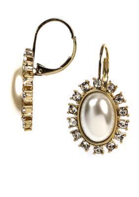 Anne Klein Blanc Pearl Drop Earring