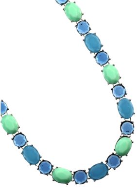 Anne Klein Blue Collar Necklace