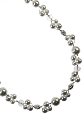 Anne Klein Pearl Collar Necklace