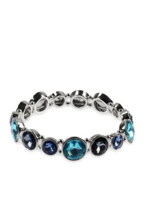 Anne Klein Aqua Stretch Bracelet