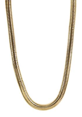 Anne Klein Gold Tone Collar Necklace