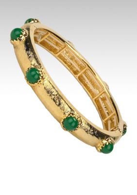 Liz Claiborne New York Cabochon Stretch Bangle