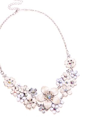 Red Camel&reg; Flower Statement Necklace