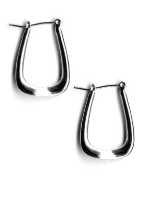 Kim Rogers Polished Square Hoop Earrings