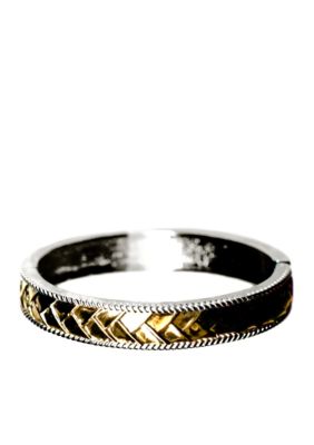 Kim Rogers Basketweave Beaded Bangle