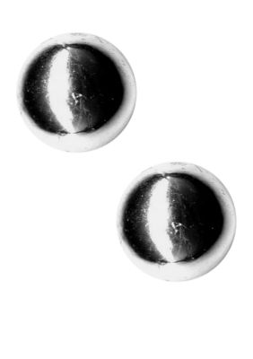 Kim Rogers Polished Ball Stud Earrings
