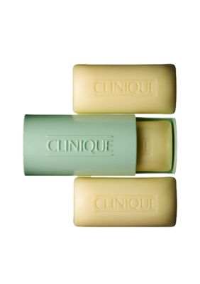 Clinique 3 Little Soaps with Travel Dish