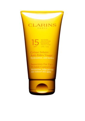 Clarins Sunscreen For Face Wrinkle Control Cream SPF 15
