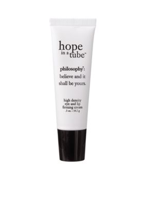 philosophy hope in a tube eye and lip contour cream tube
