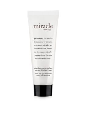 philosophy miracle worker hand & neck cream
