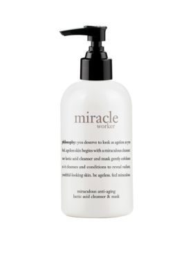 philosophy miracle worker lactic acid cleanser