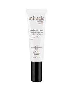 philosophy miracle worker spf 55 miraculous anti-aging fluid