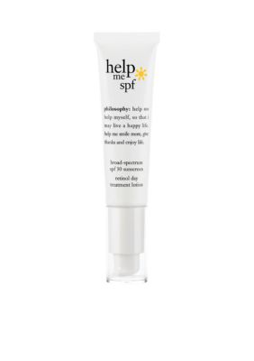 philosophy help me spf 30 retinol day treatment lotion