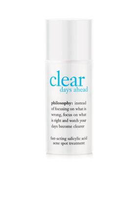 philosophy clear days ahead fast-acting acne spot treatment