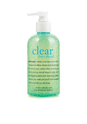 philosophy clear days ahead acne treatment cleanser