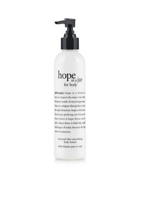 philosophy hope in a jar advanced skin-smoothing body lotion