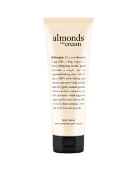 philosophy almonds & cream lotion
