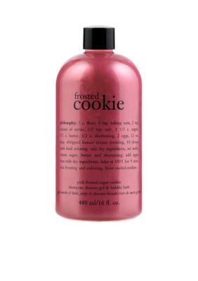 philosophy frosted cookie shampoo, shower gel & bubble bath