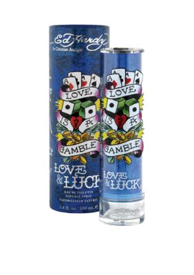 Ed Hardy by Christian Audigier Love &  Luck Men's Eau De Toilette Spray