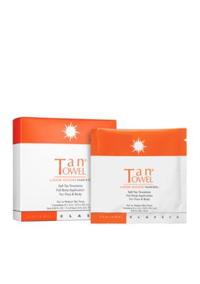 TanTowel Full Body Classic 5 Pack Self-Tanning Towelettes